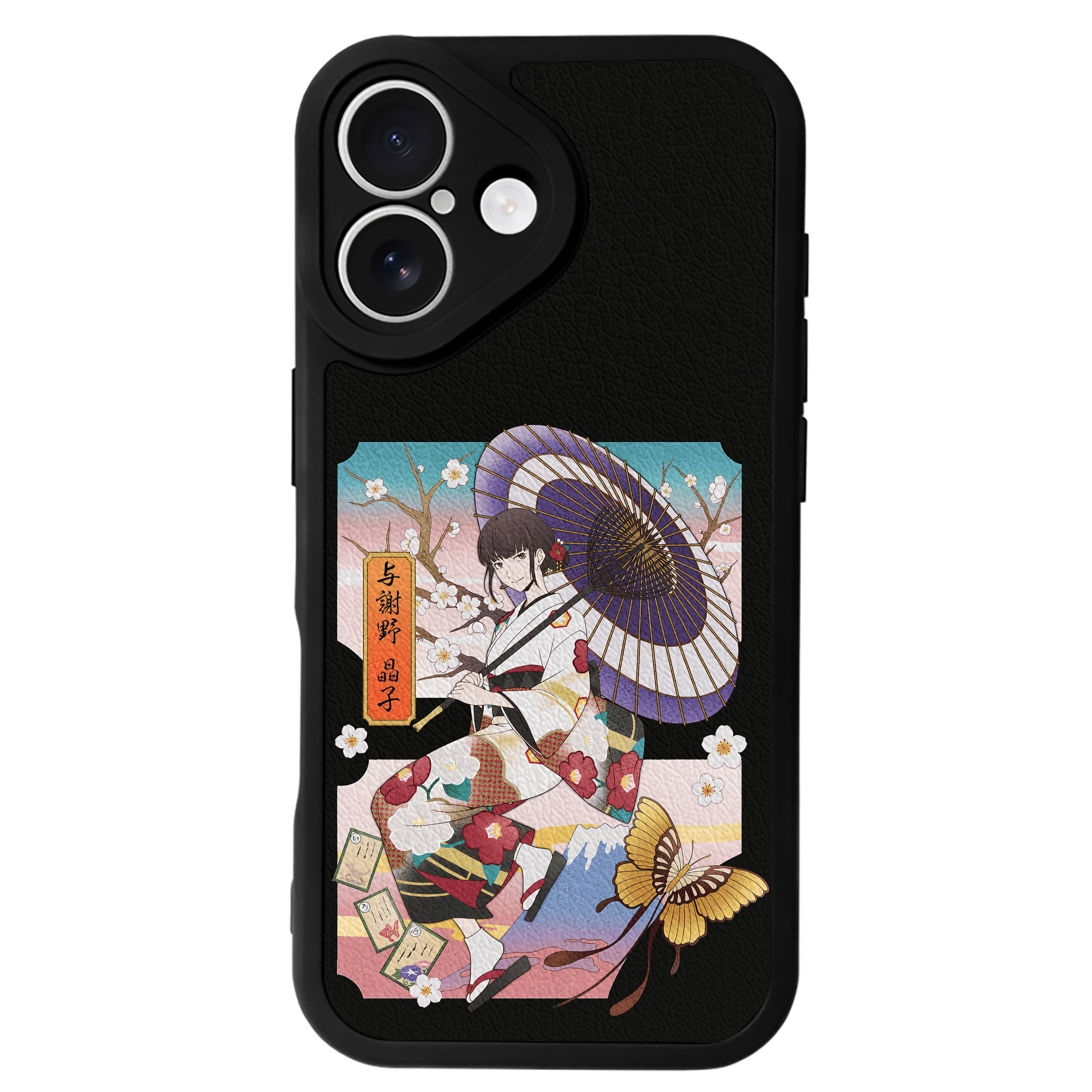 （画像用） 文豪ストレイドッグス Bungo Stray Dogs 【iPhone 16シリーズ対応】シリコンスマホケース（レザー調） 材質：シリコン